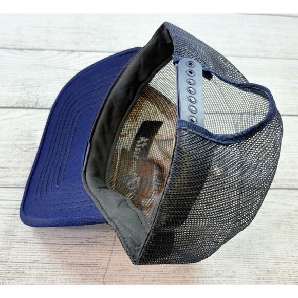 Vintage Dealer Chevrolet Ford Rust Trucker Mesh Snapback Hat Cap Size M/L - Picture 5 of 6